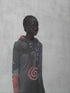 Drawing by Kristina HOOD DRESS -TWO BUDDAHS- *Last1
